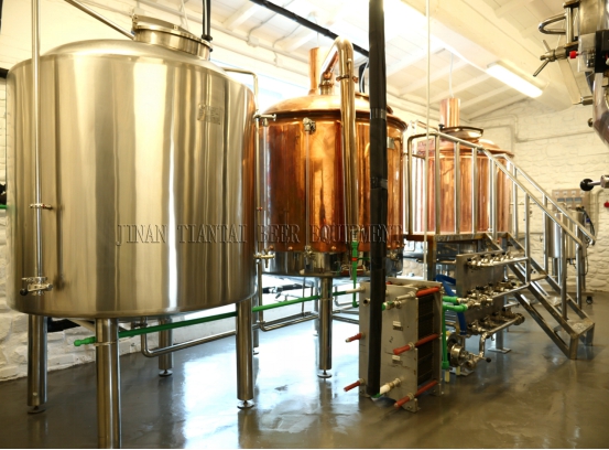 red copper brewery equipment